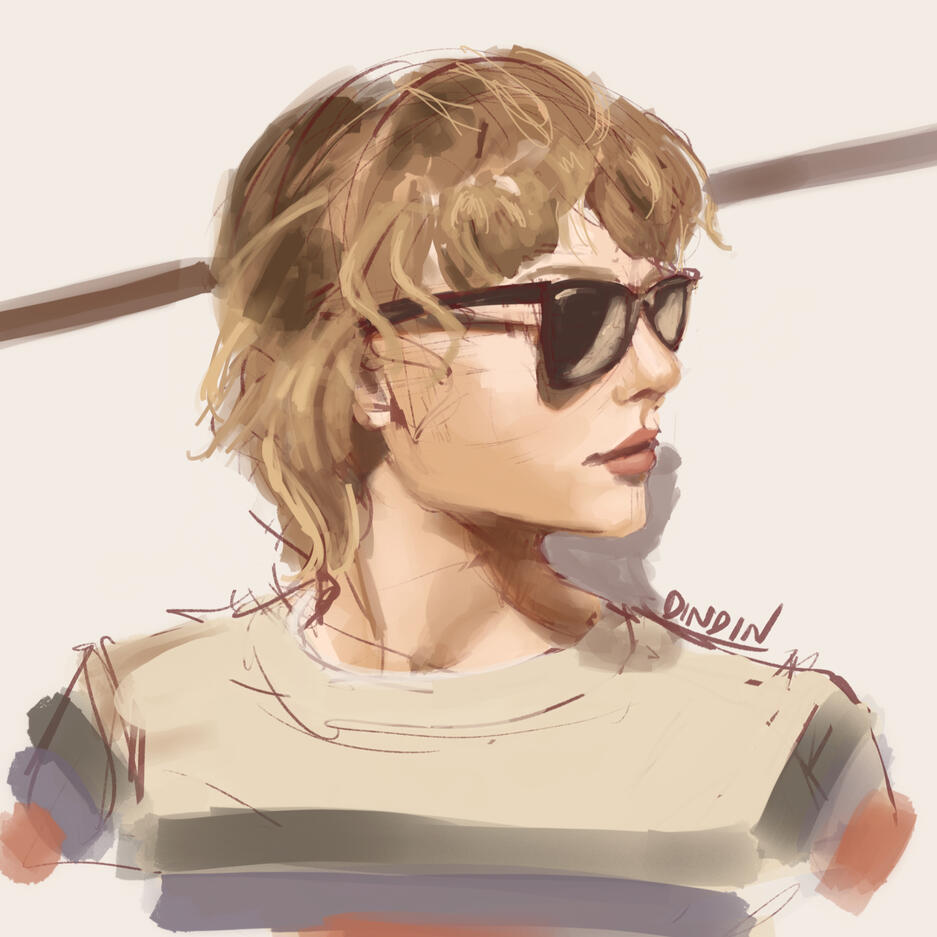 Fanart of Wildest Dreams (Taylor's version) Single Cover